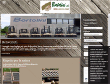 Tablet Screenshot of bortolinisrl.com